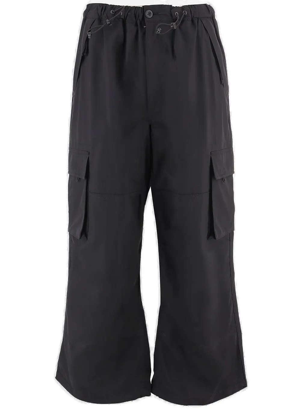 Comme Des GarÇOns Homme Wide-Leg Drawstring Cargo Pants