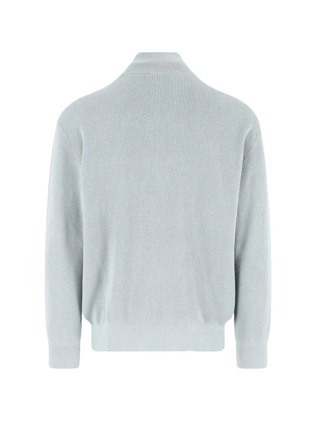 Closed Half-Zip Knitted Sweater