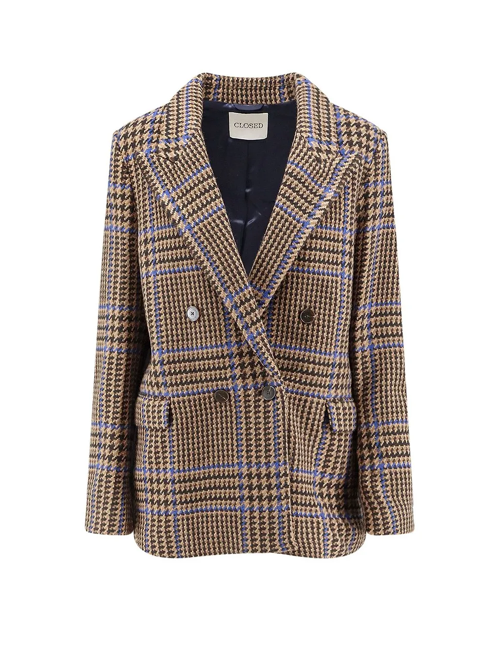 Checked Blazer