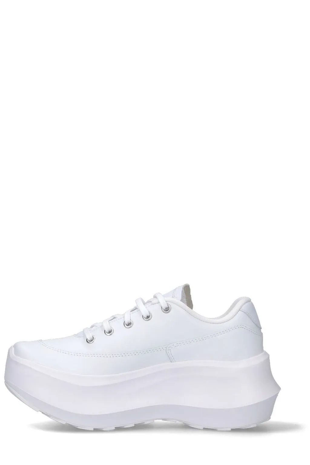 Comme Des GarÇOns X Salomon Logo Debossed Platform Sneakers
