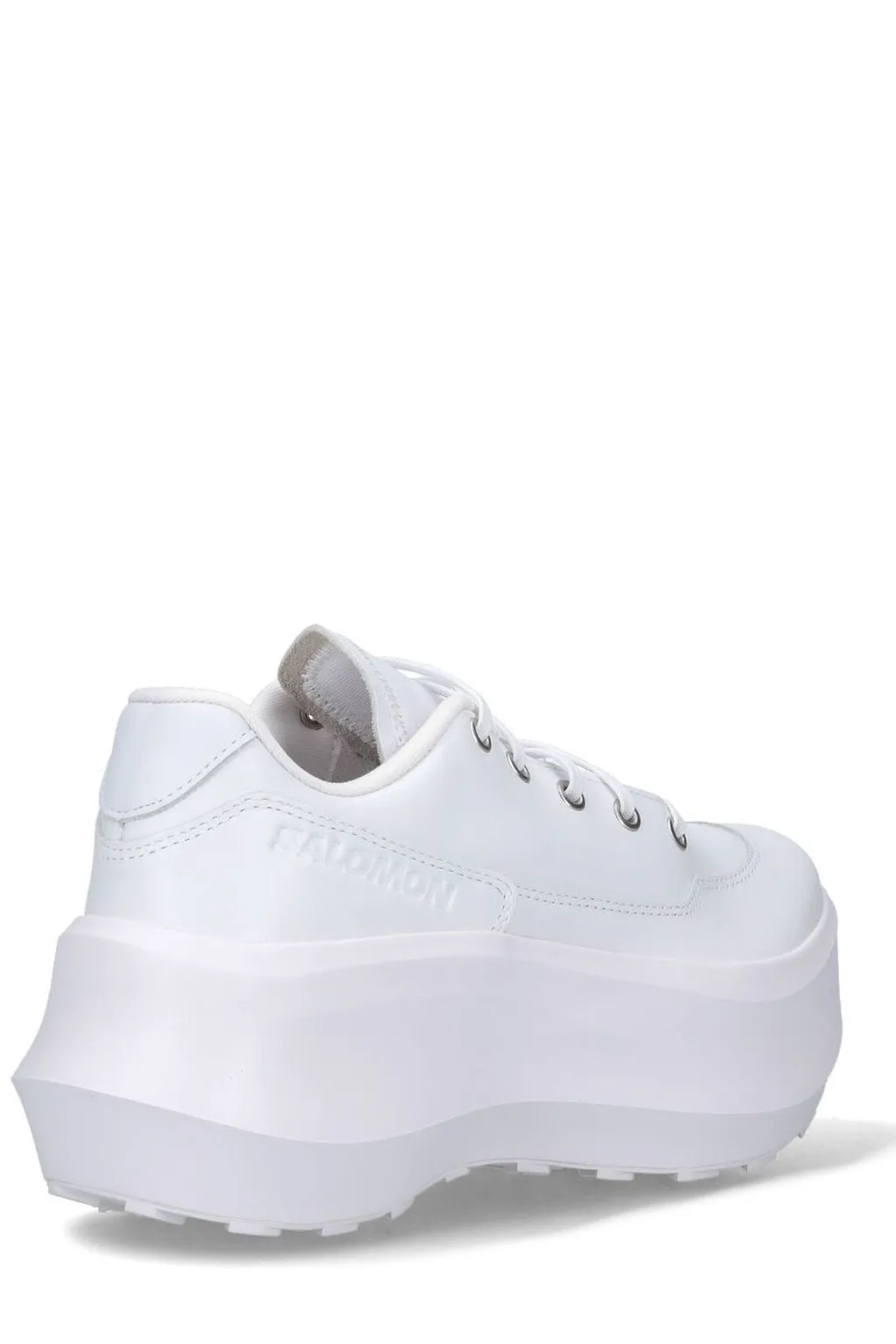 Comme Des GarÇOns X Salomon Logo Debossed Platform Sneakers