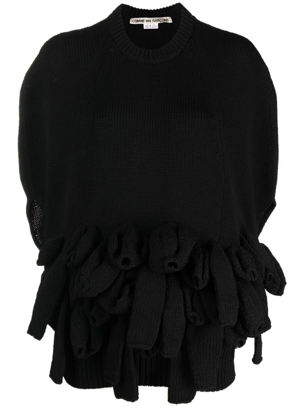 Comme Des GarÇOns Layered-Detailed Asymmetric Jumper