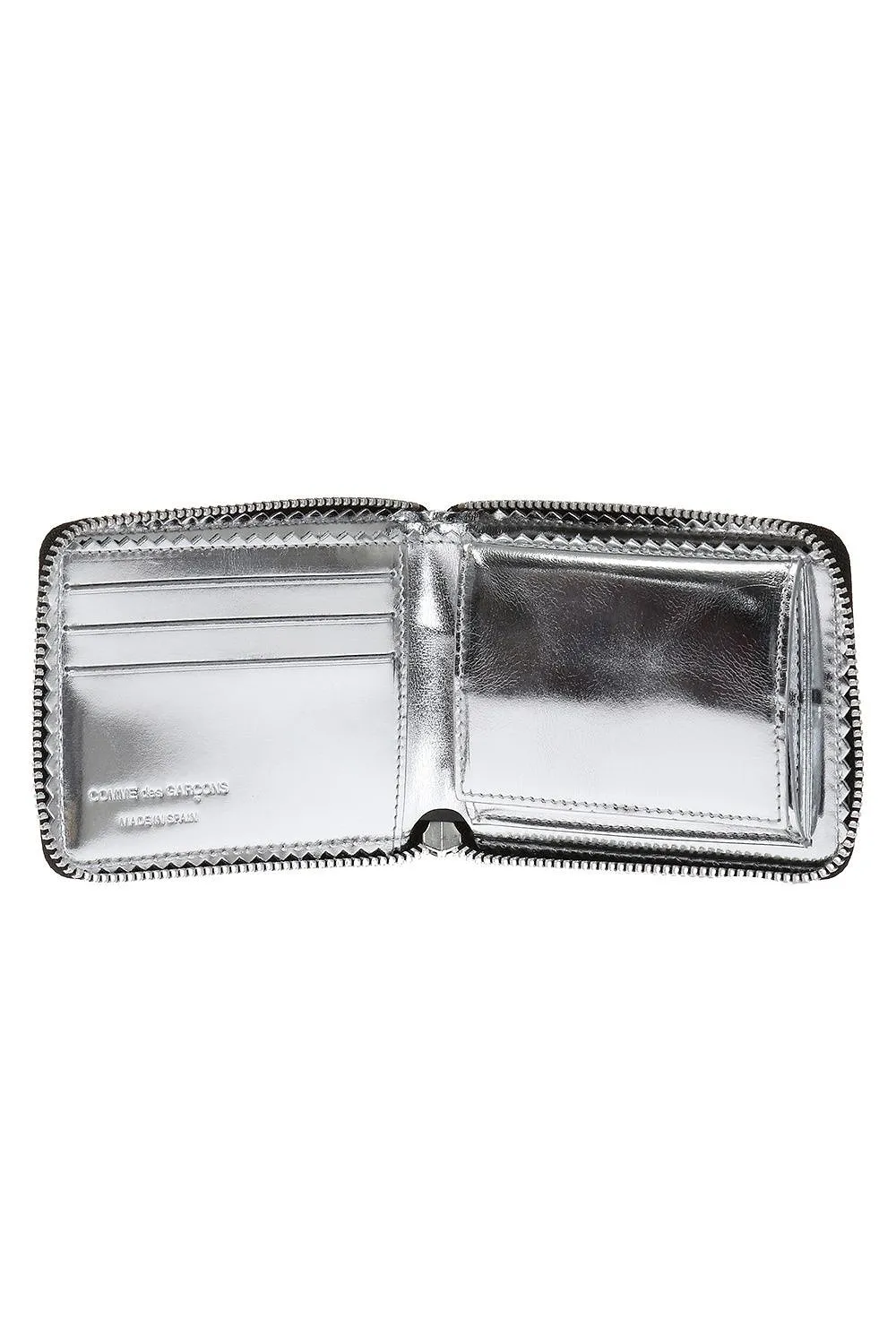 Zip-Around Leather Wallet