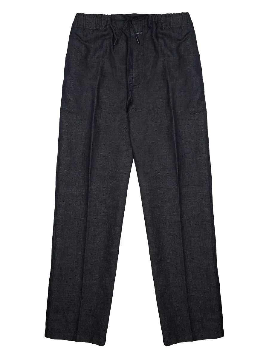 Closed Drawstring Relaxed Pants