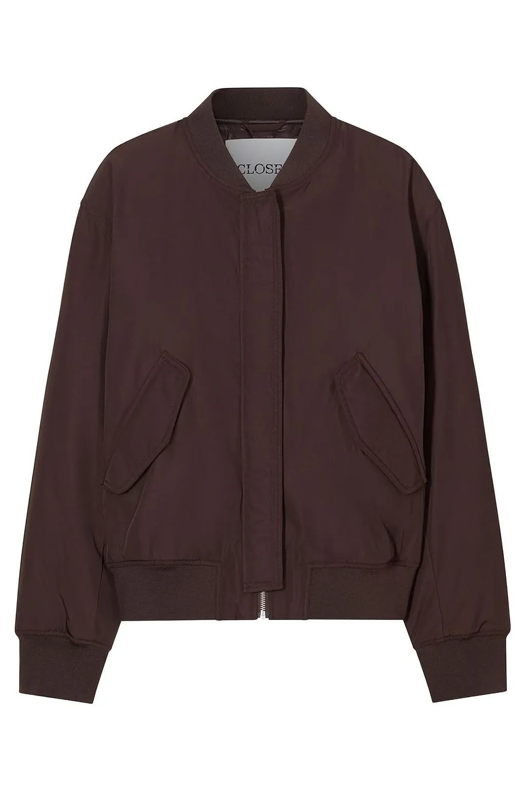 Logo-Patch Bomber Jacket