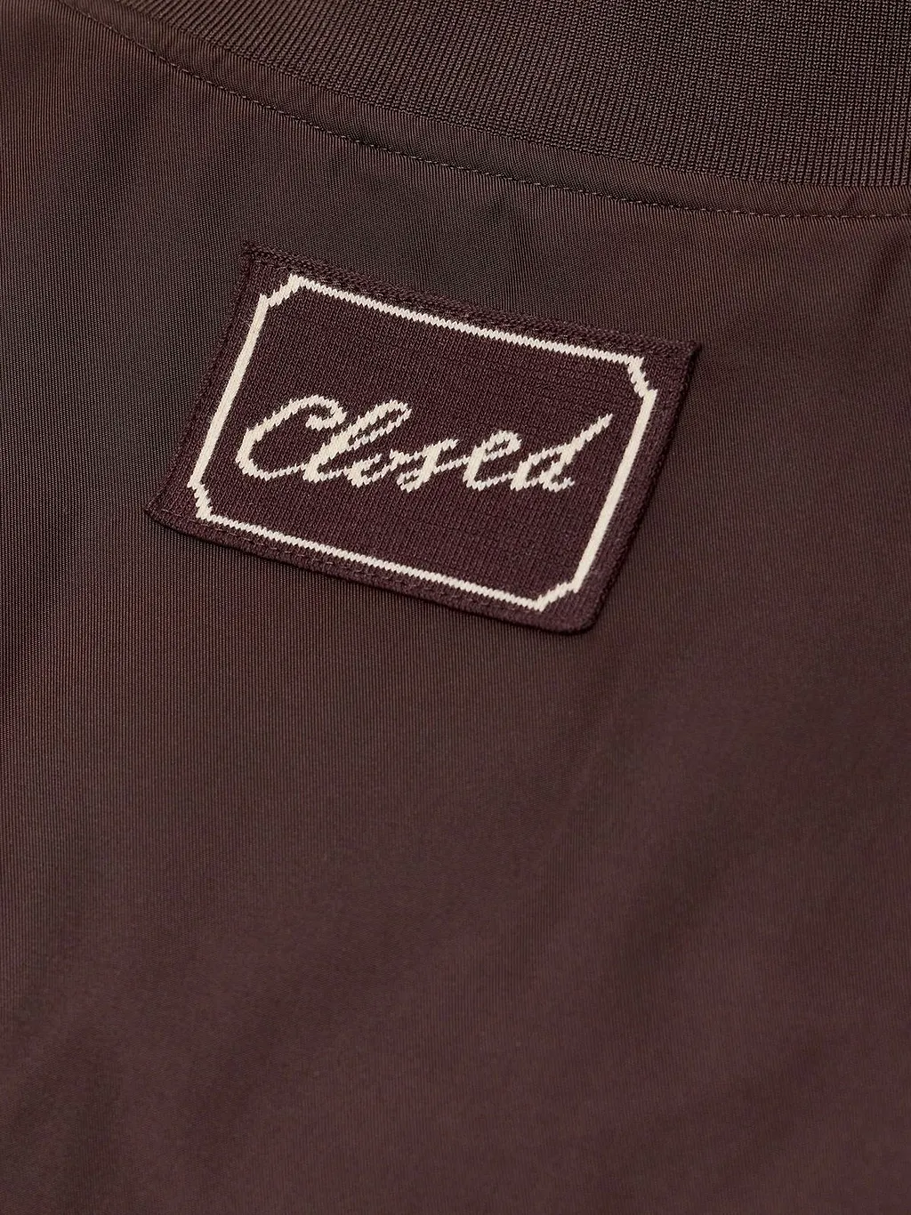 Logo-Patch Bomber Jacket