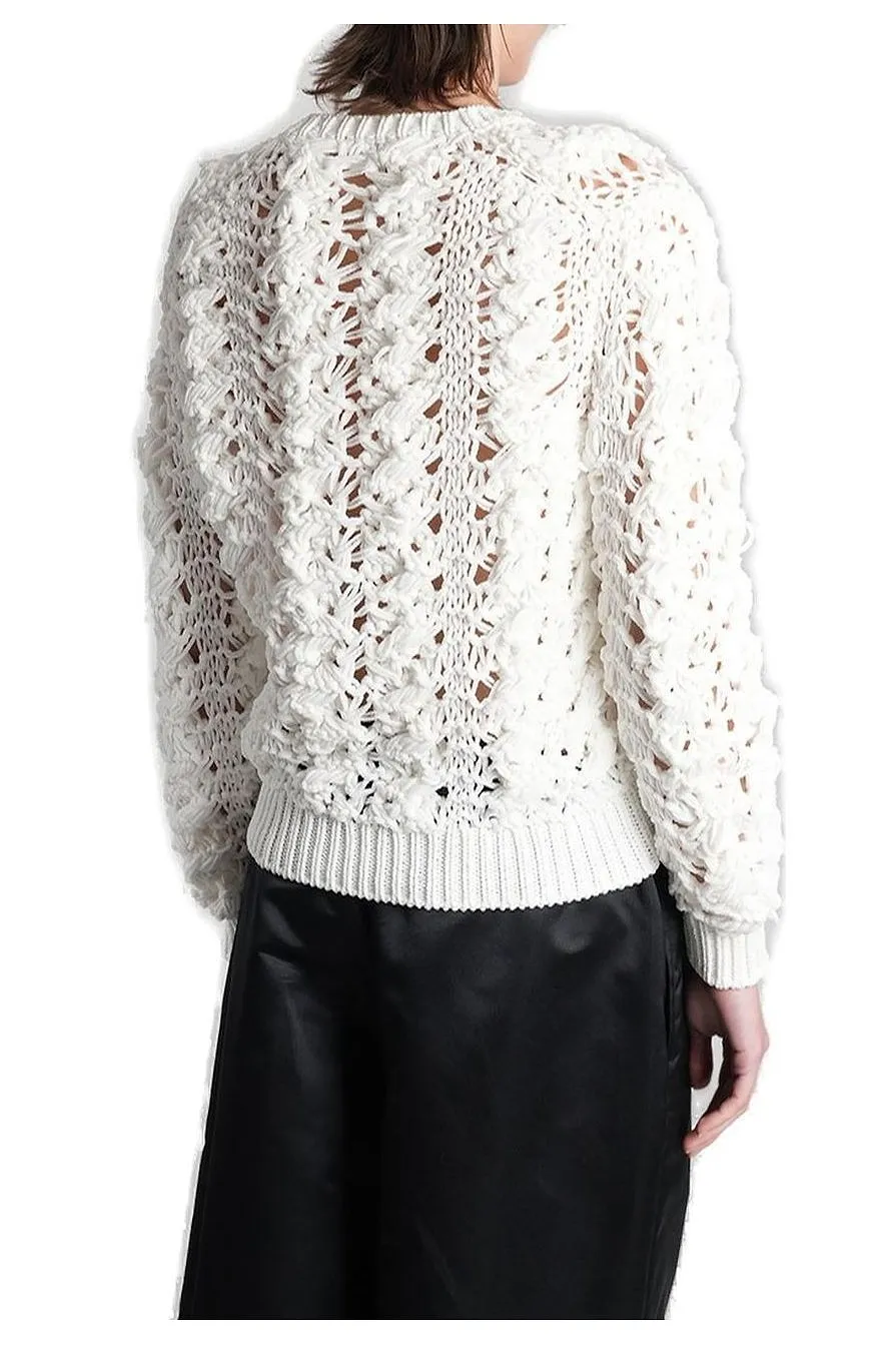 Comme Des GarÇOns Long Sleeved Knitted Jumper