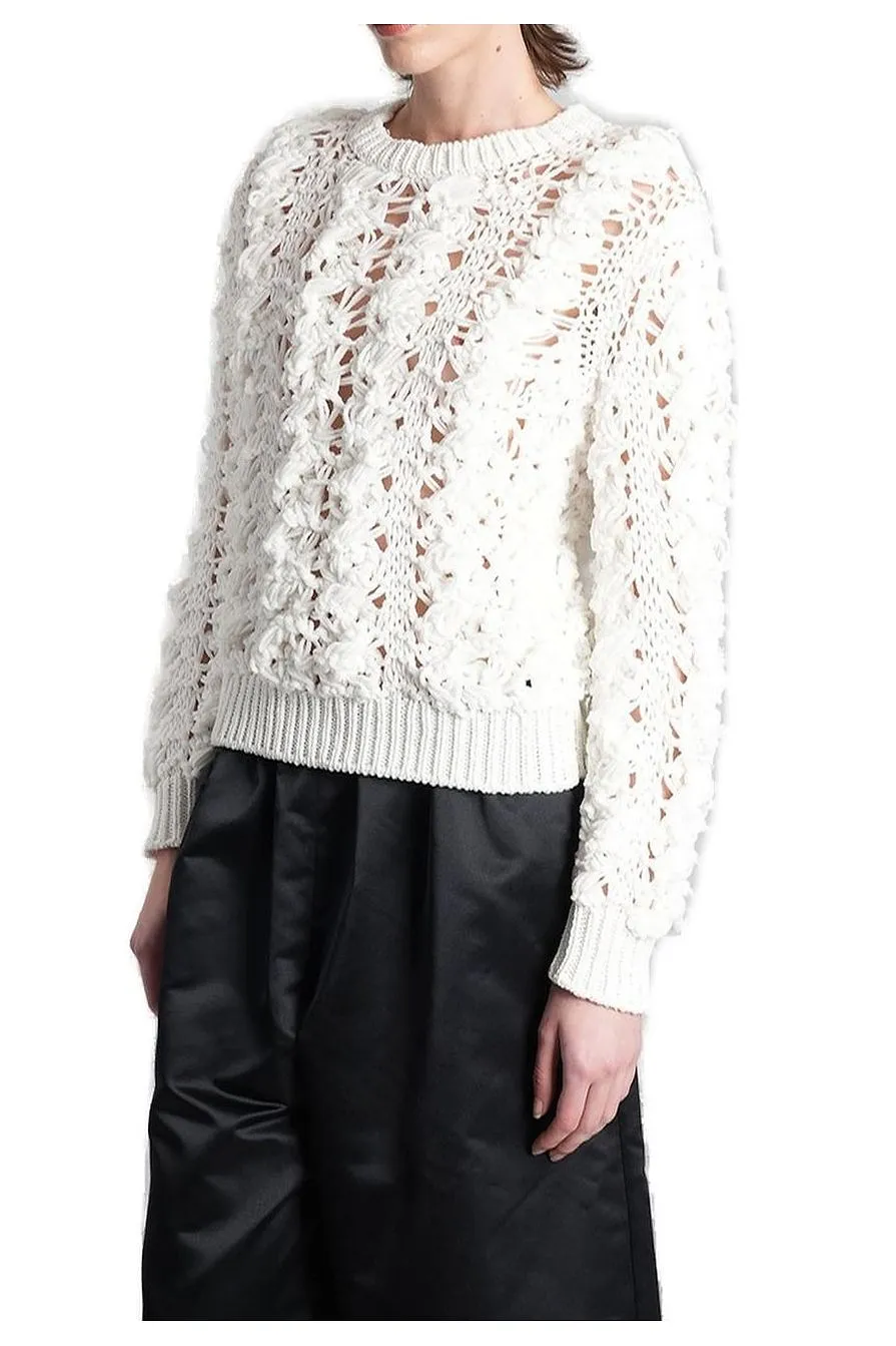Comme Des GarÇOns Long Sleeved Knitted Jumper