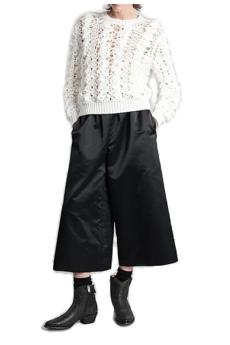 Comme Des GarÇOns Long Sleeved Knitted Jumper