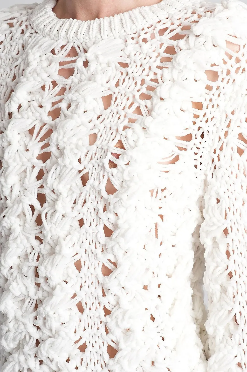 Comme Des GarÇOns Long Sleeved Knitted Jumper