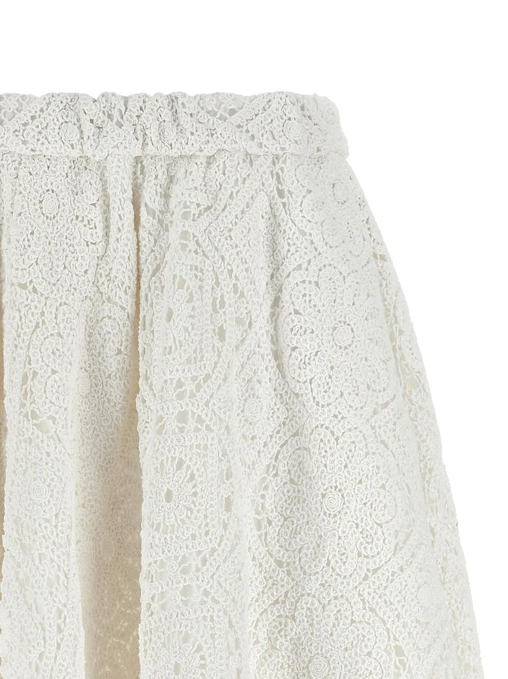 Comme Des GarÇOns Macrame Midi Skirt