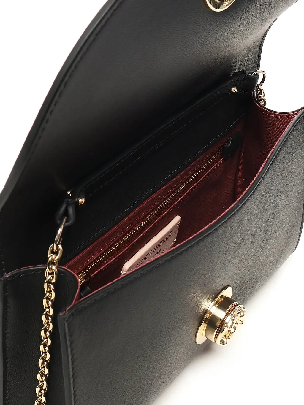 Coccinelle Nikla Foldover Top Small Crossbody Bag