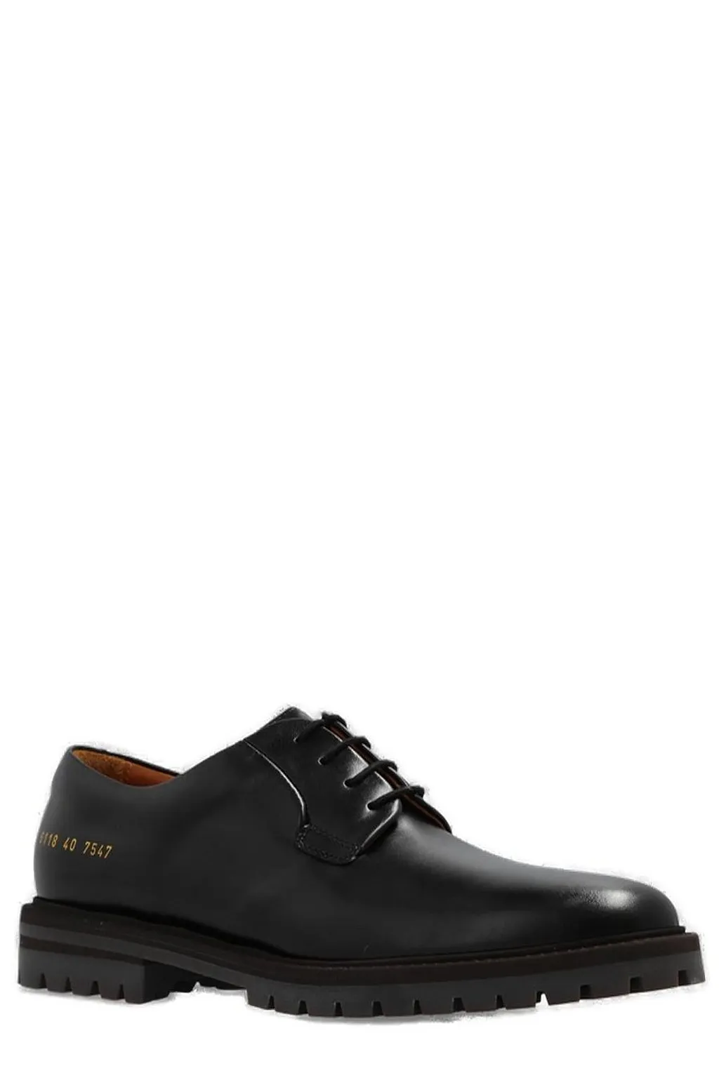 Common Projects Round Toe Derby Shoes