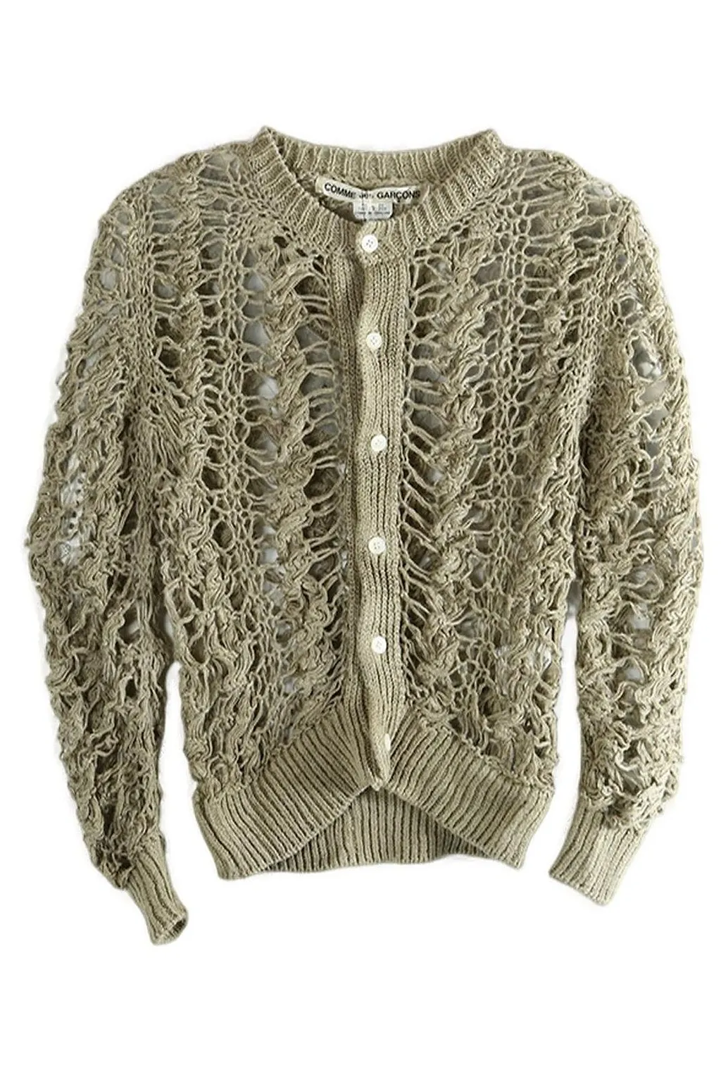 Comme Des GarÇOns Open-Knitted Cardigan
