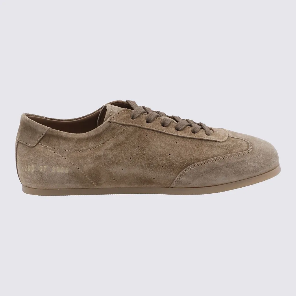 Common Projects Suede Low-Top Sneakers