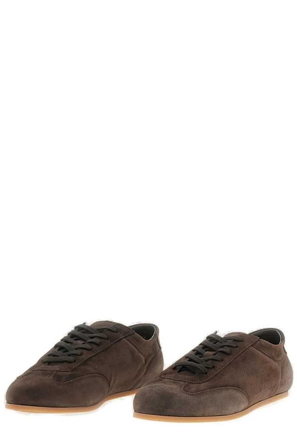 Common Projects Round-Toe Lace-Up Sneakers