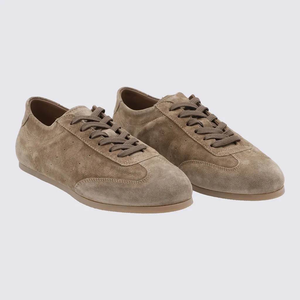 Common Projects Suede Low-Top Sneakers