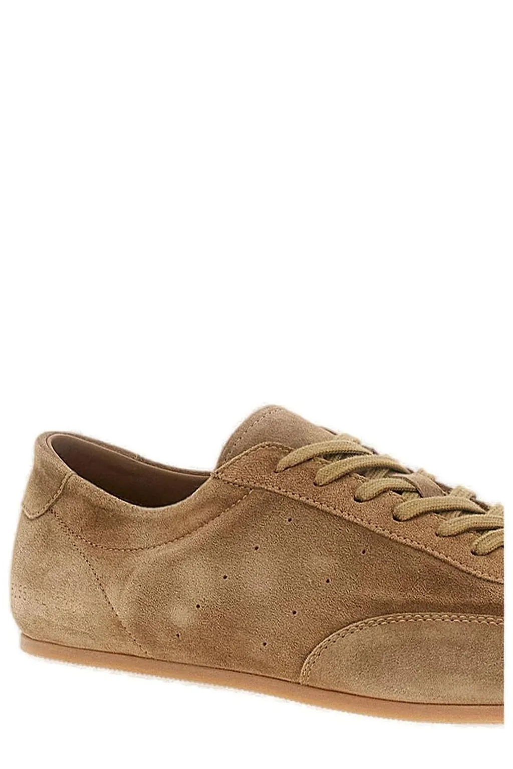Common Projects Round-Toe Lace-Up Sneakers