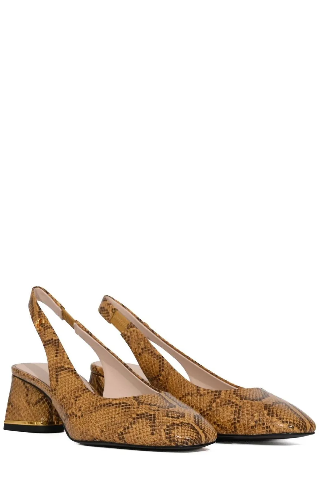Coccinelle Slingback Block-Heel Pumps