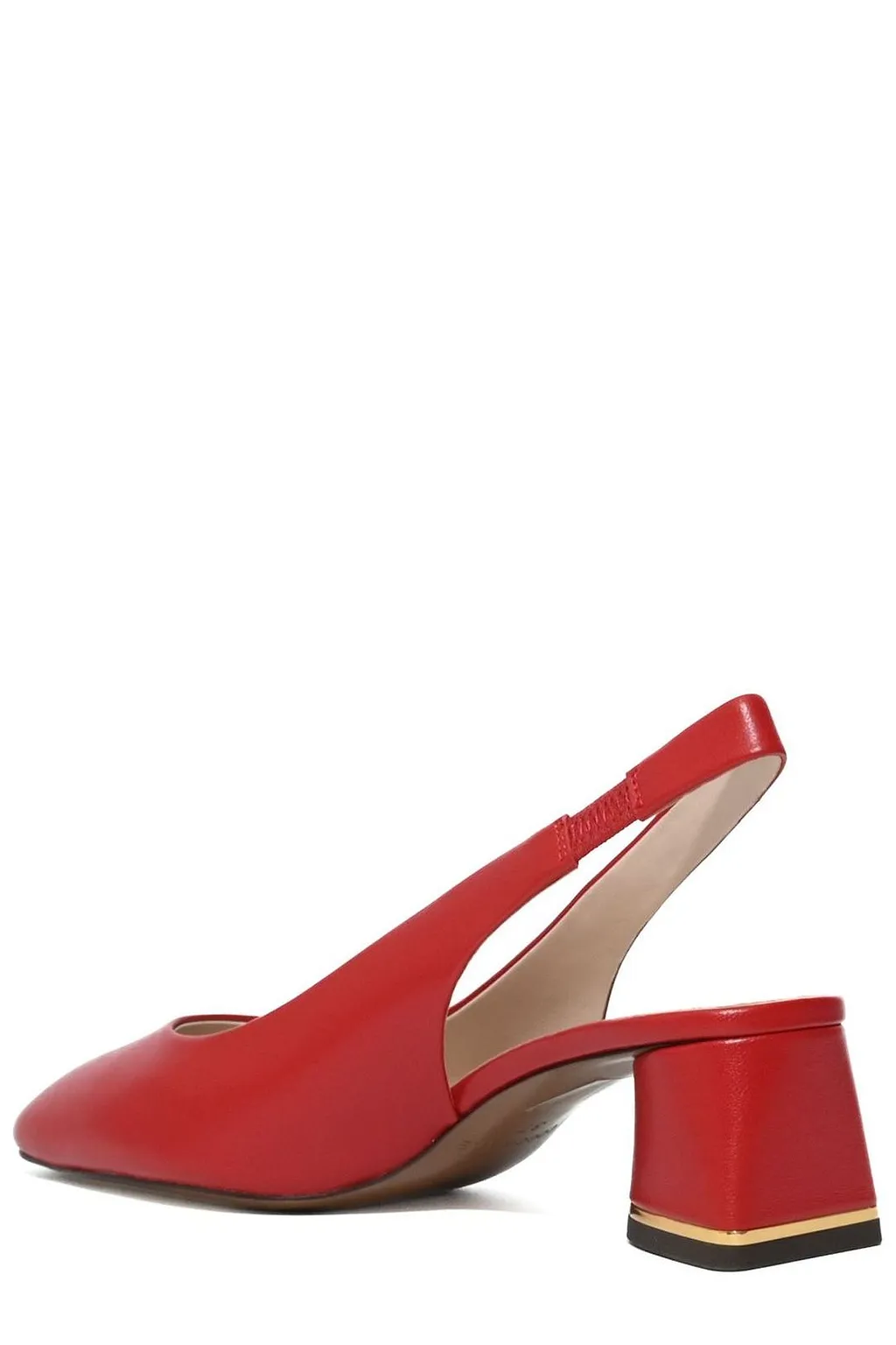 Coccinelle Slingback Block-Heel Sandals