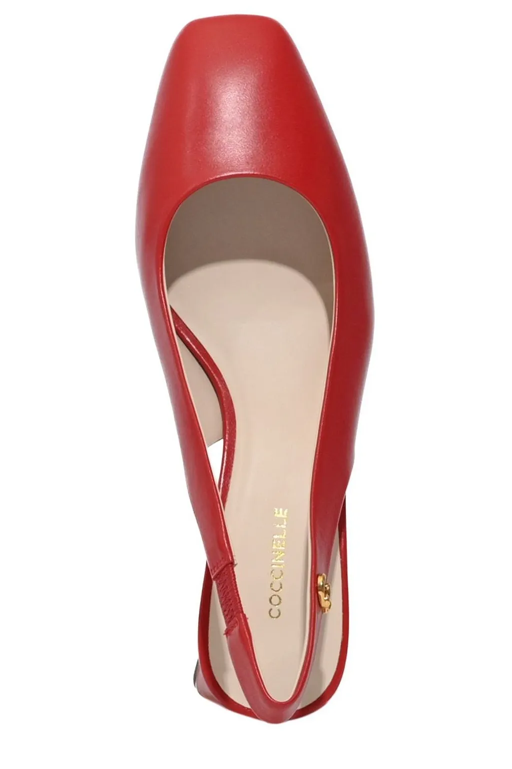 Coccinelle Slingback Block-Heel Sandals