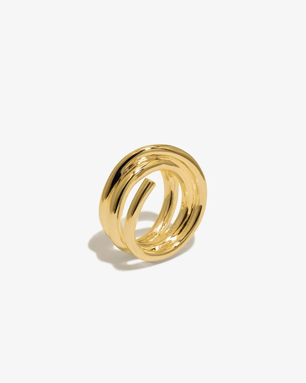 Completedworks Coil Logo Engraved Ring