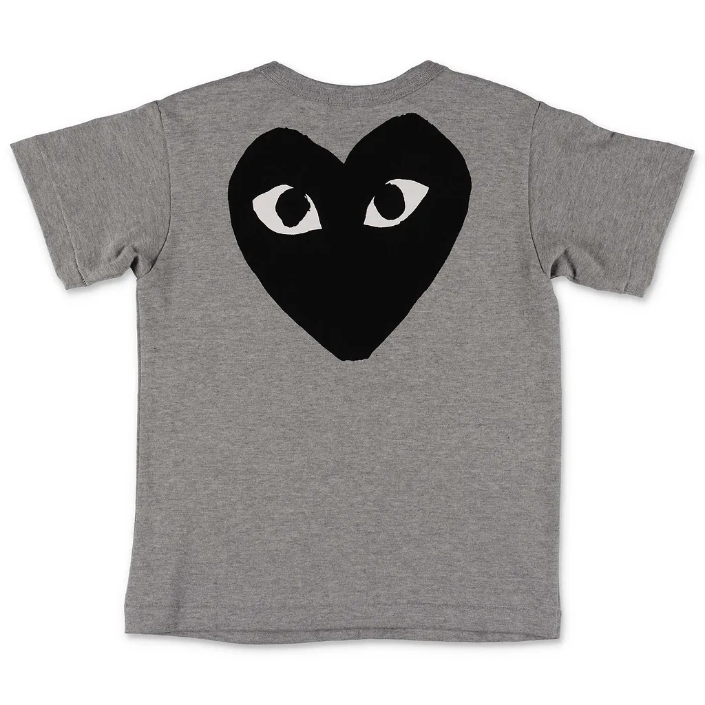 Comme Des GarÇOns Play Kids Logo Printed T-Shirt