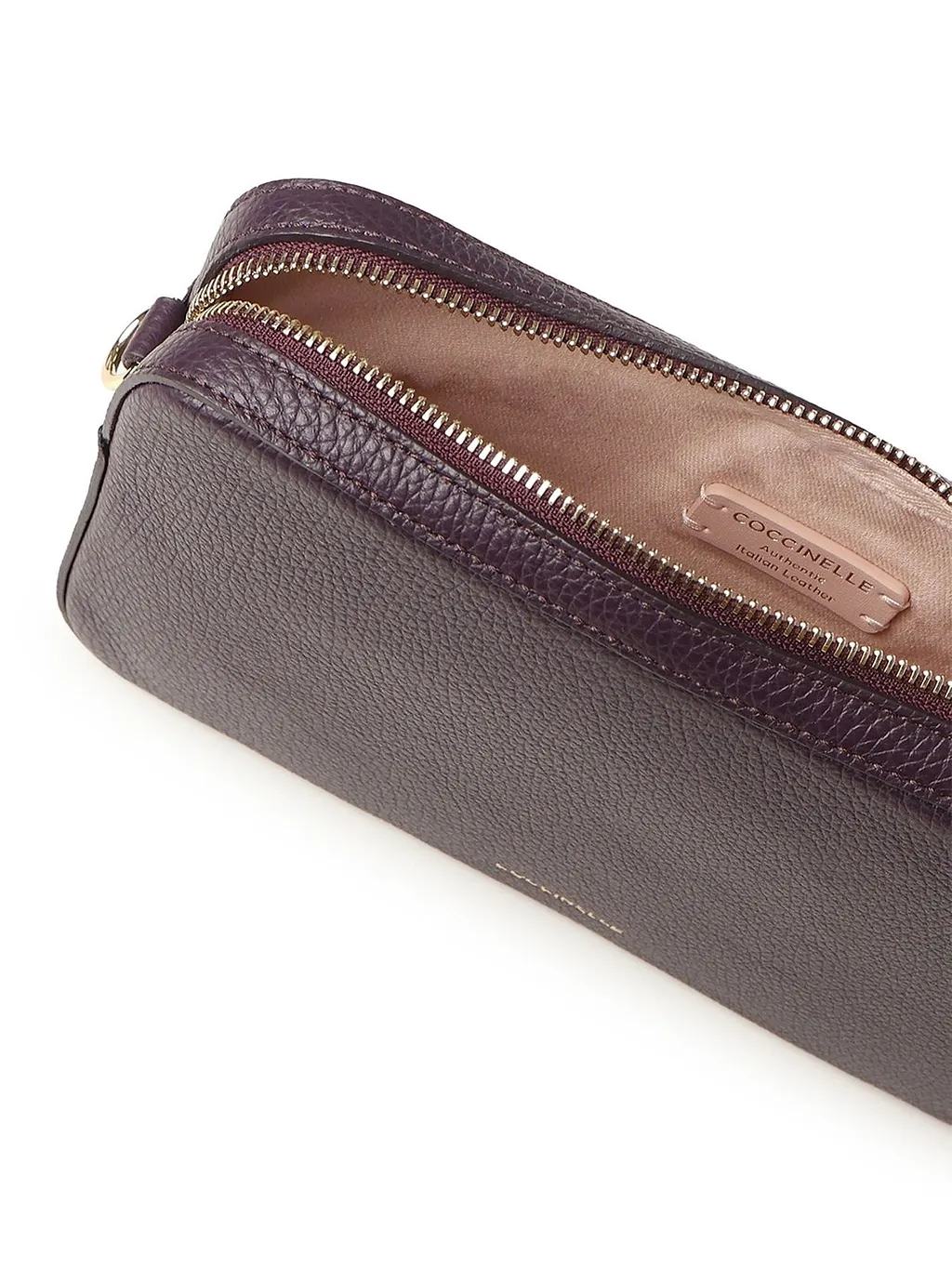 Coccinelle Tebe Logo Printed Crossbody Bag