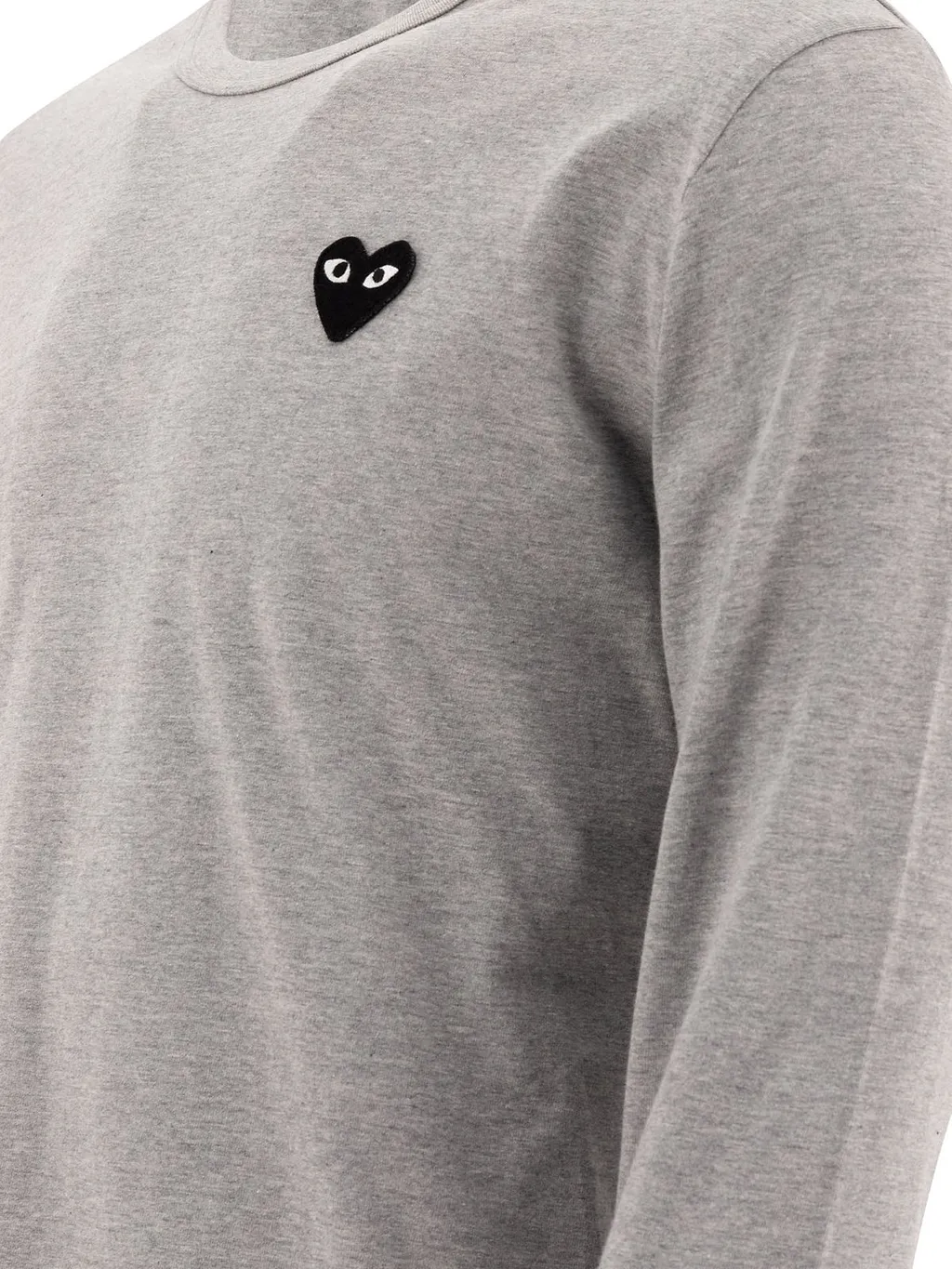 Comme Des GarÇOns Play Logo Patch T-Shirt