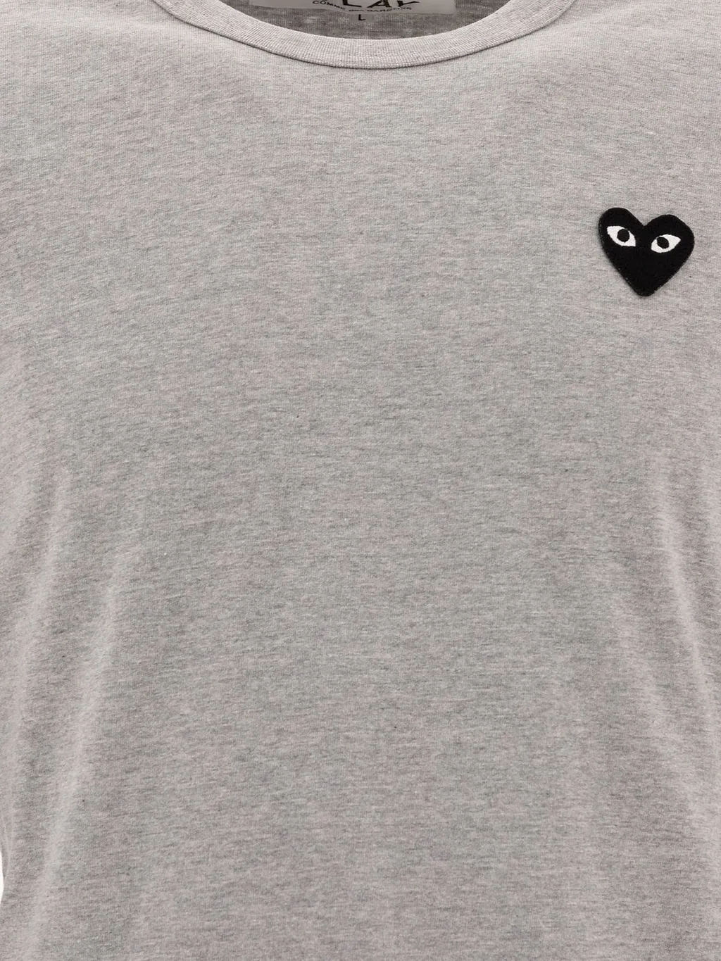 Comme Des GarÇOns Play Logo Patch T-Shirt