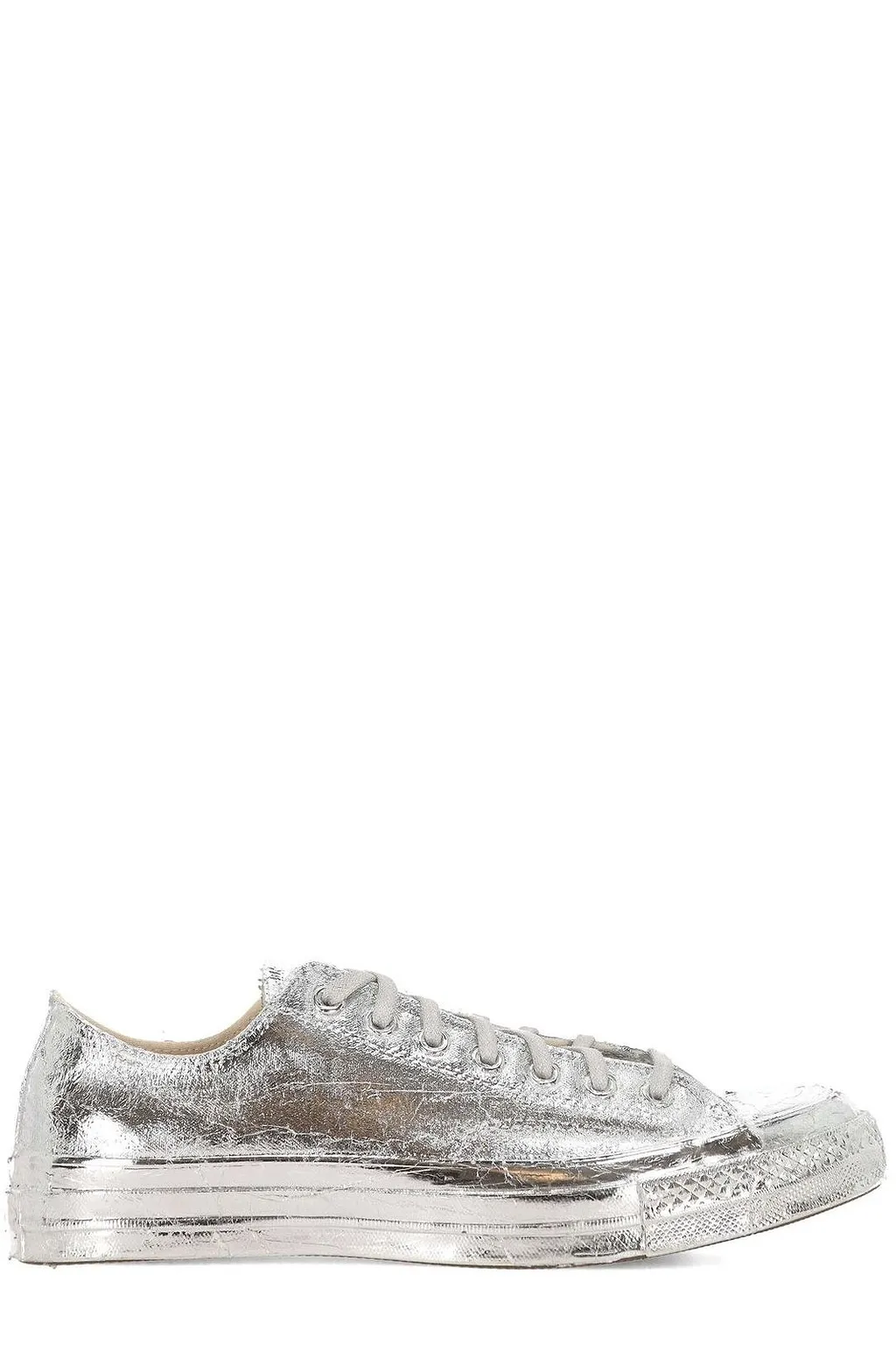 Converse Cracked-Finish Low-Top Sneakers
