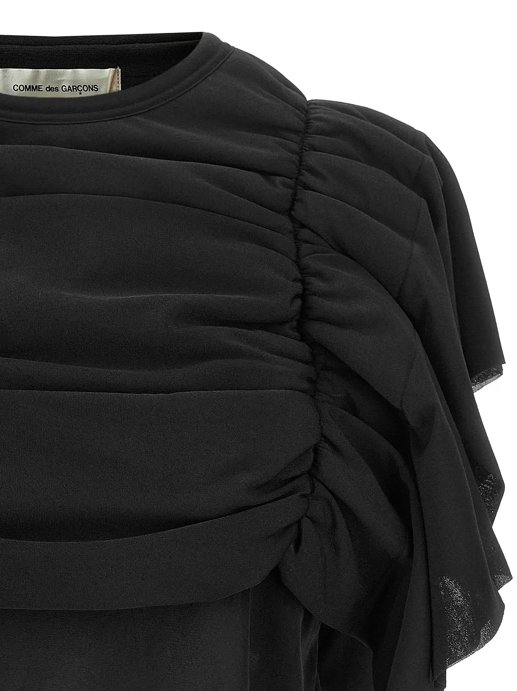 Comme Des GarÇOns Ruffle Detailed Top