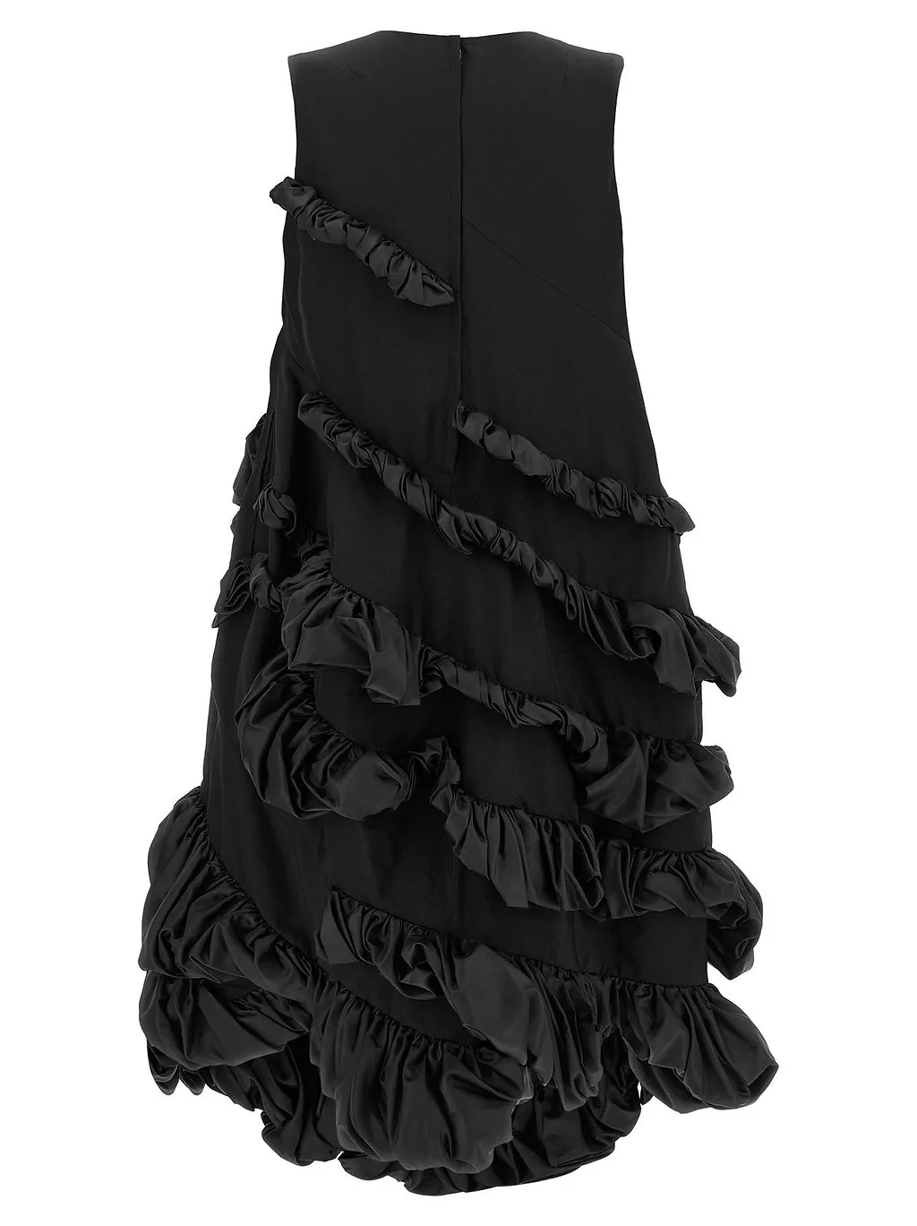 Comme Des GarÇOns Sculptural Ruffled Mini Dress