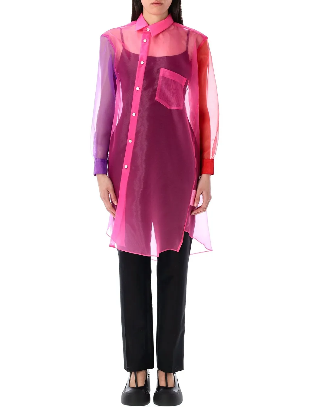 Comme Des GarÇOns Semi-Sheer Shirt