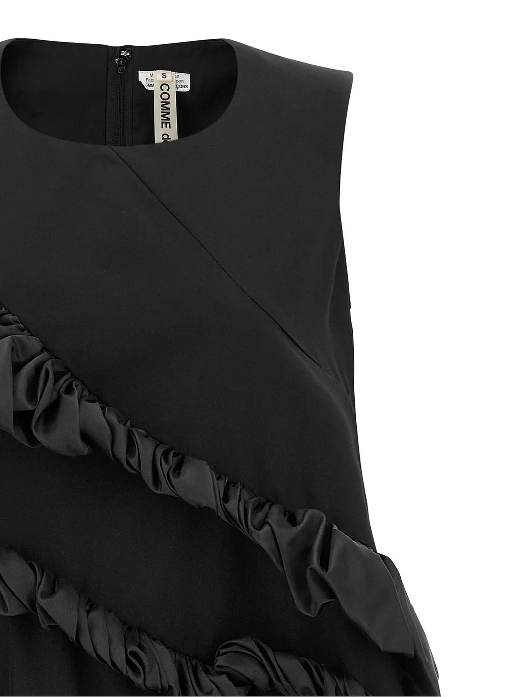 Comme Des GarÇOns Sculptural Ruffled Mini Dress
