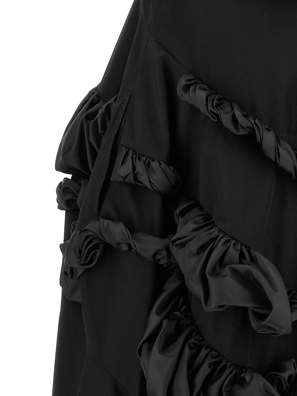 Comme Des GarÇOns Sculptural Ruffled Mini Dress