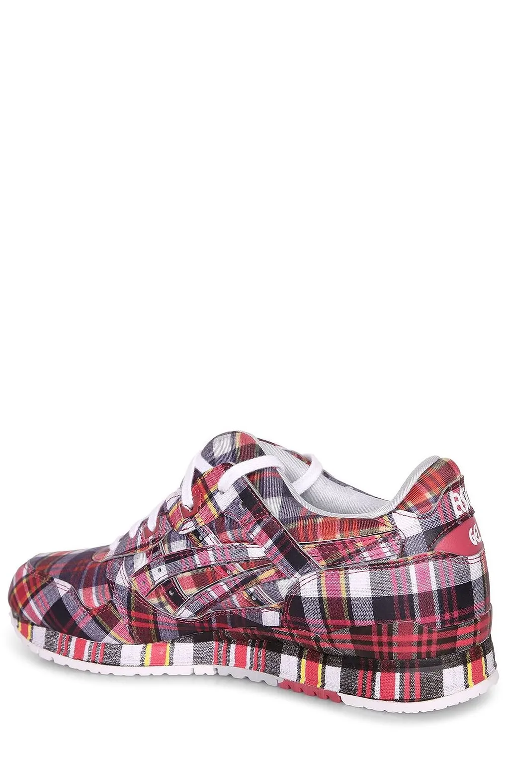 Comme Des GarÇOns Shirt Checked Lace-Up Sneakers
