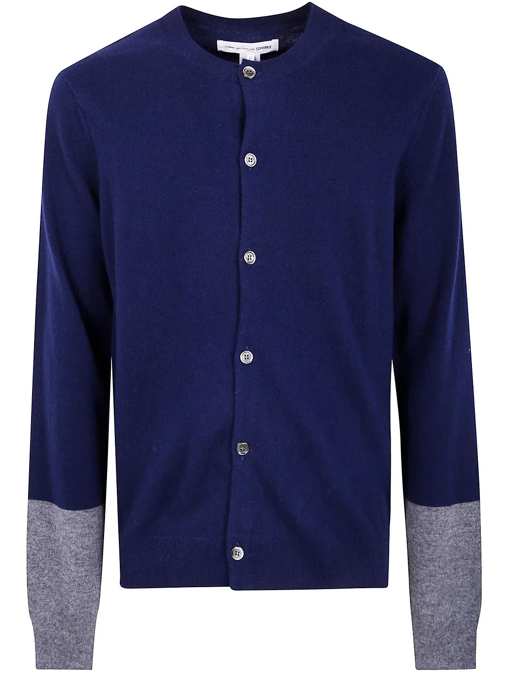 Comme Des GarÇOns Shirt Colour-Block Button-Up Cardigan
