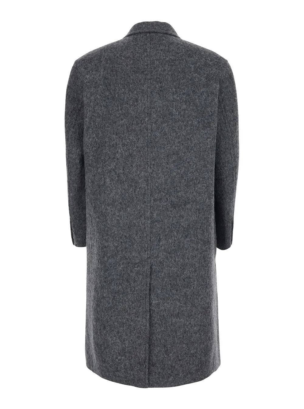 Coor Hairy Double-Breasted Coat
