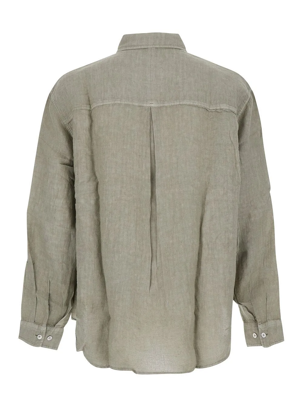 Coor Oversized Linen Button-Down Shirt