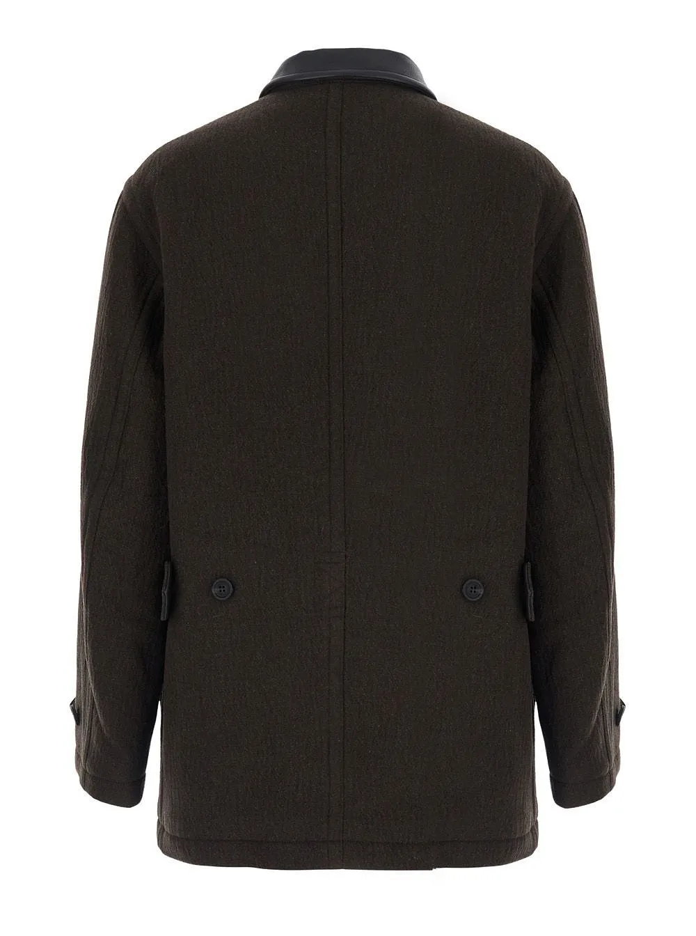 Patchwork Detail Coat