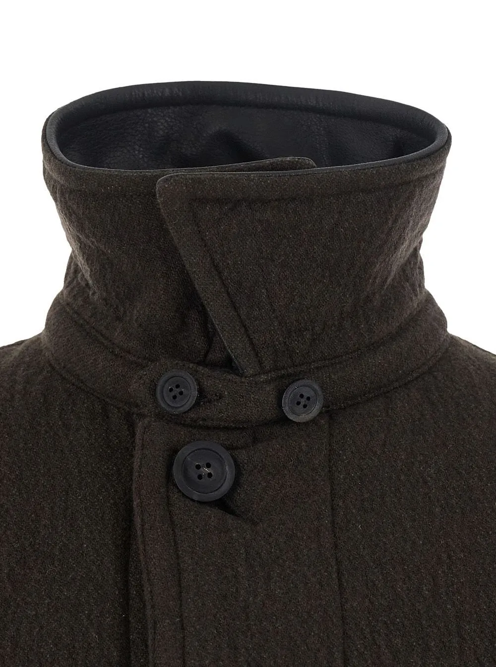 Patchwork Detail Coat