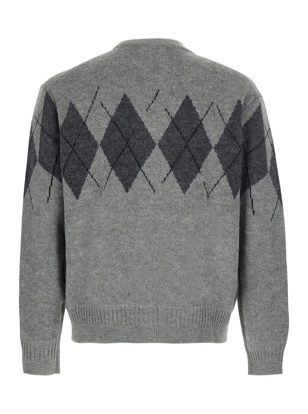 Coor Inside Out Argyle Zip-Up Cardigan