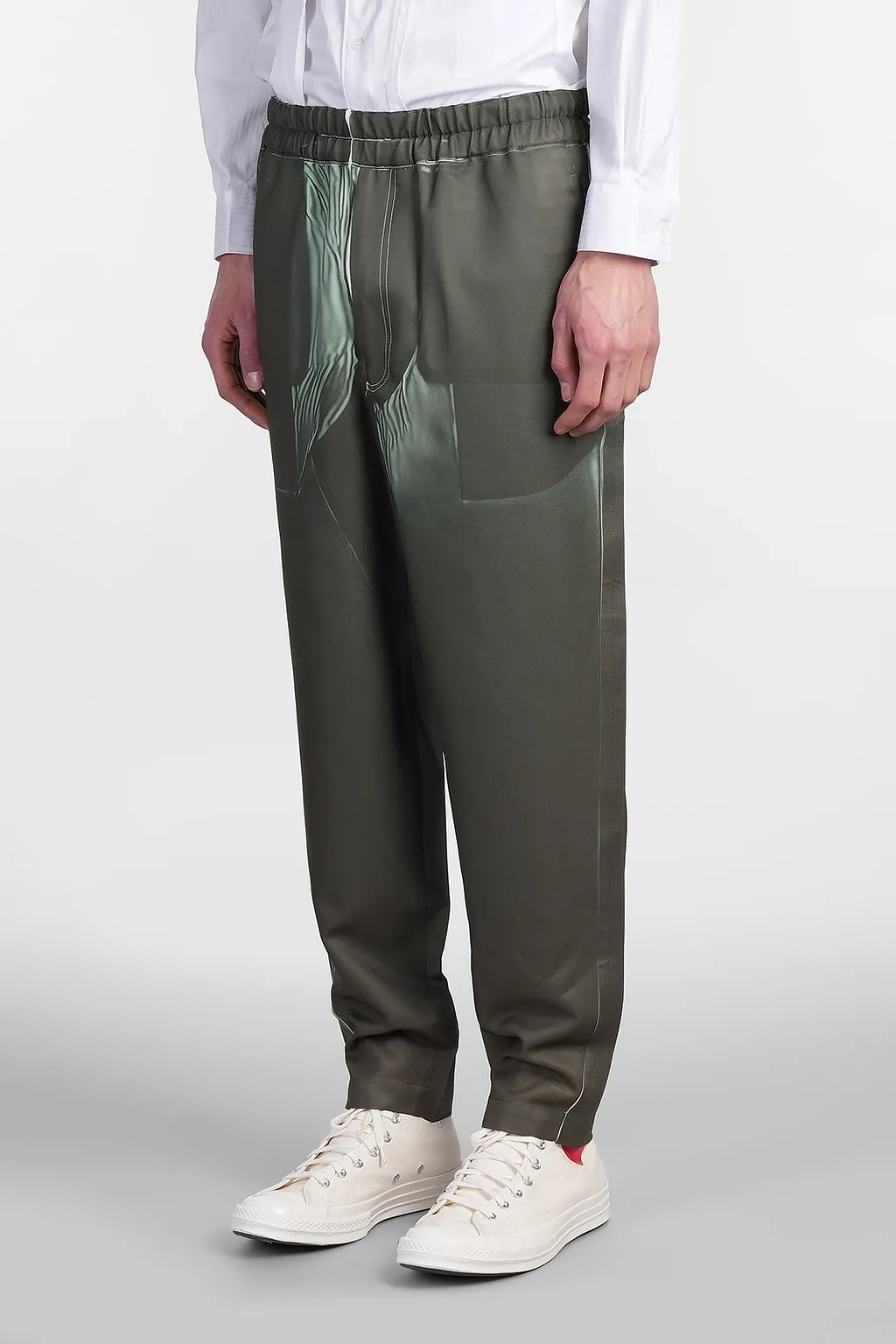 Comme Des GarÇOns Shirt Elastic Waist Pants