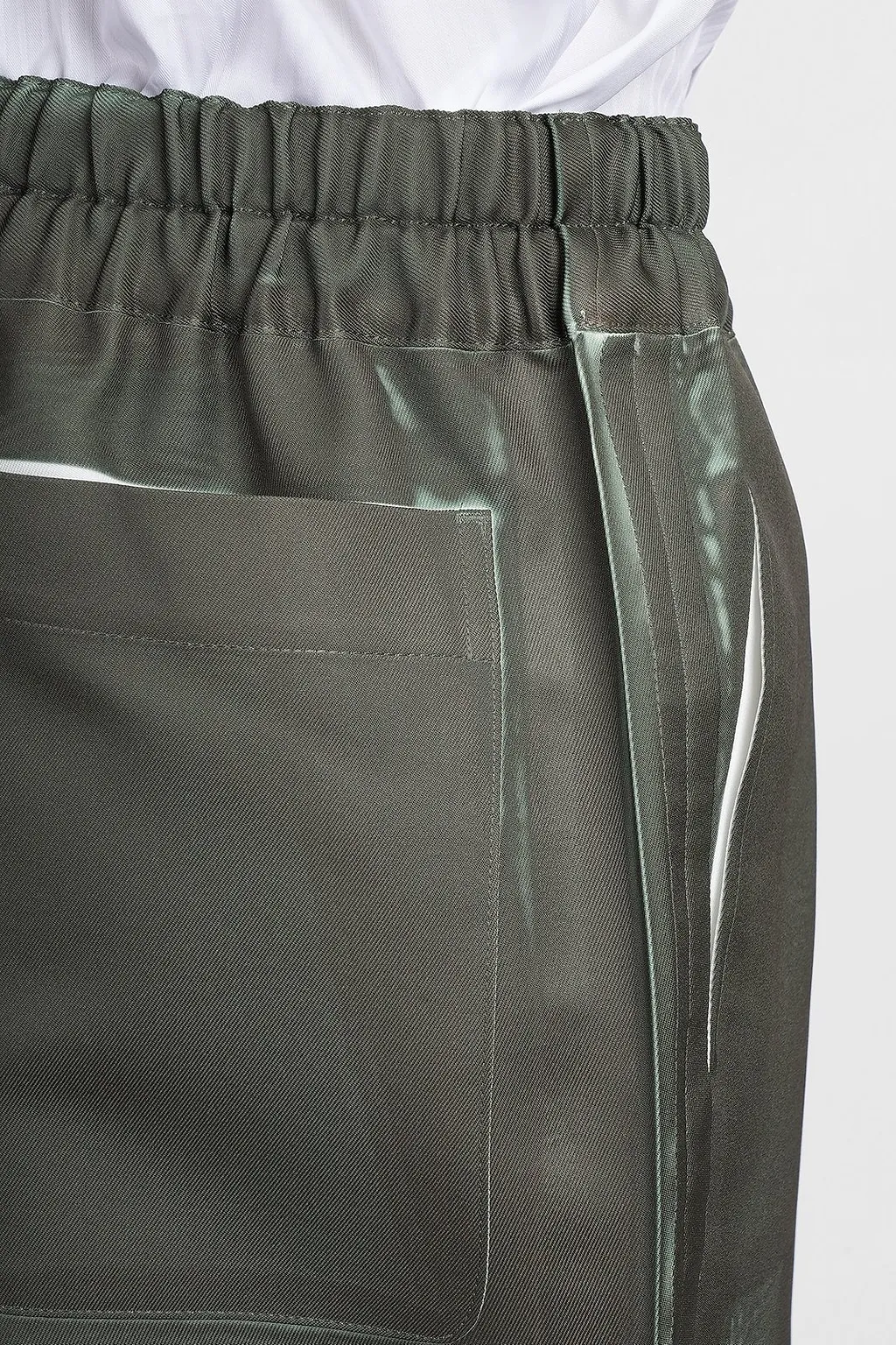Comme Des GarÇOns Shirt Elastic Waist Pants