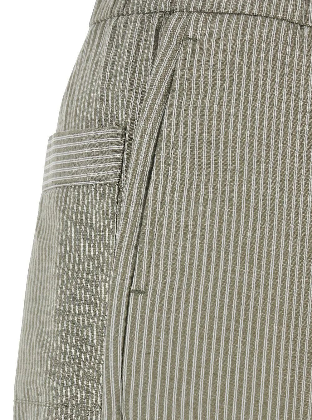 Coor Striped Drawstring Pants