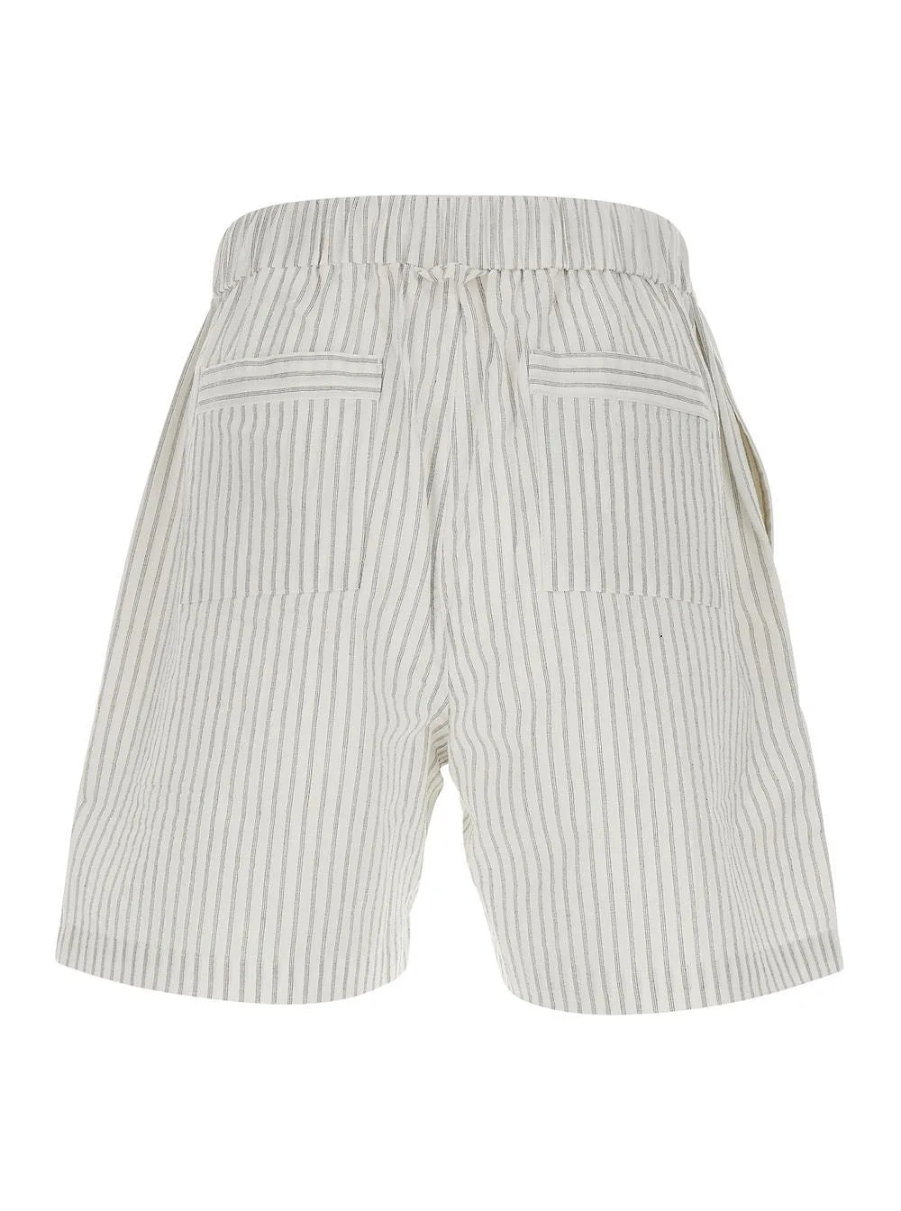 Coor Striped Drawstring Shorts