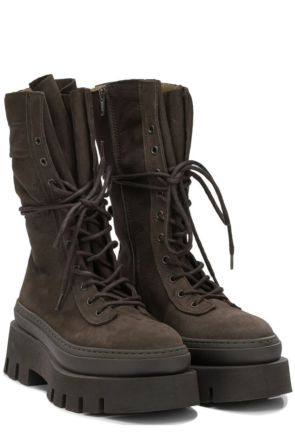 Copenhagen Lace-Up Ankle Boots