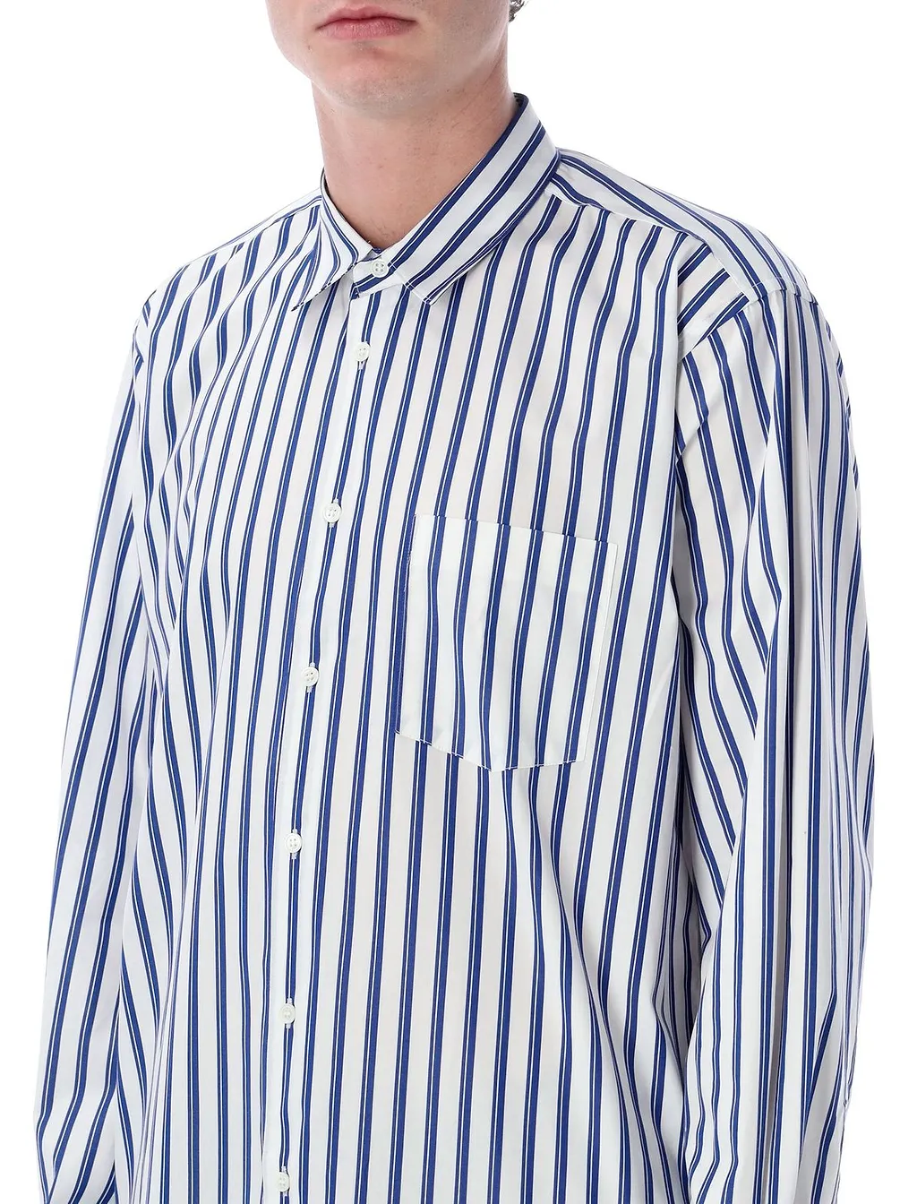 Comme Des GarÇOns Shirt Relaxed Stripe Shirt