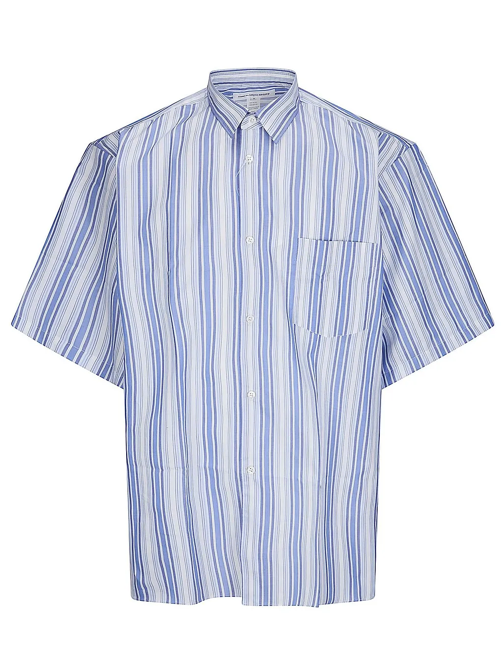 Comme Des GarÇOns Shirt Short Sleeve Striped Shirt